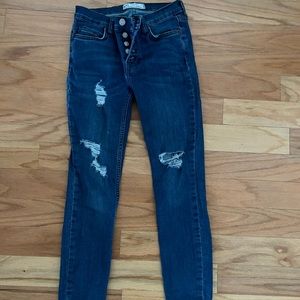 Free People distressed jeans